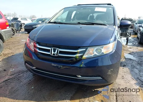 2015 Honda Odyssey Ex-L из США, поврежденный, VIN 5FNRL5H65FB006696